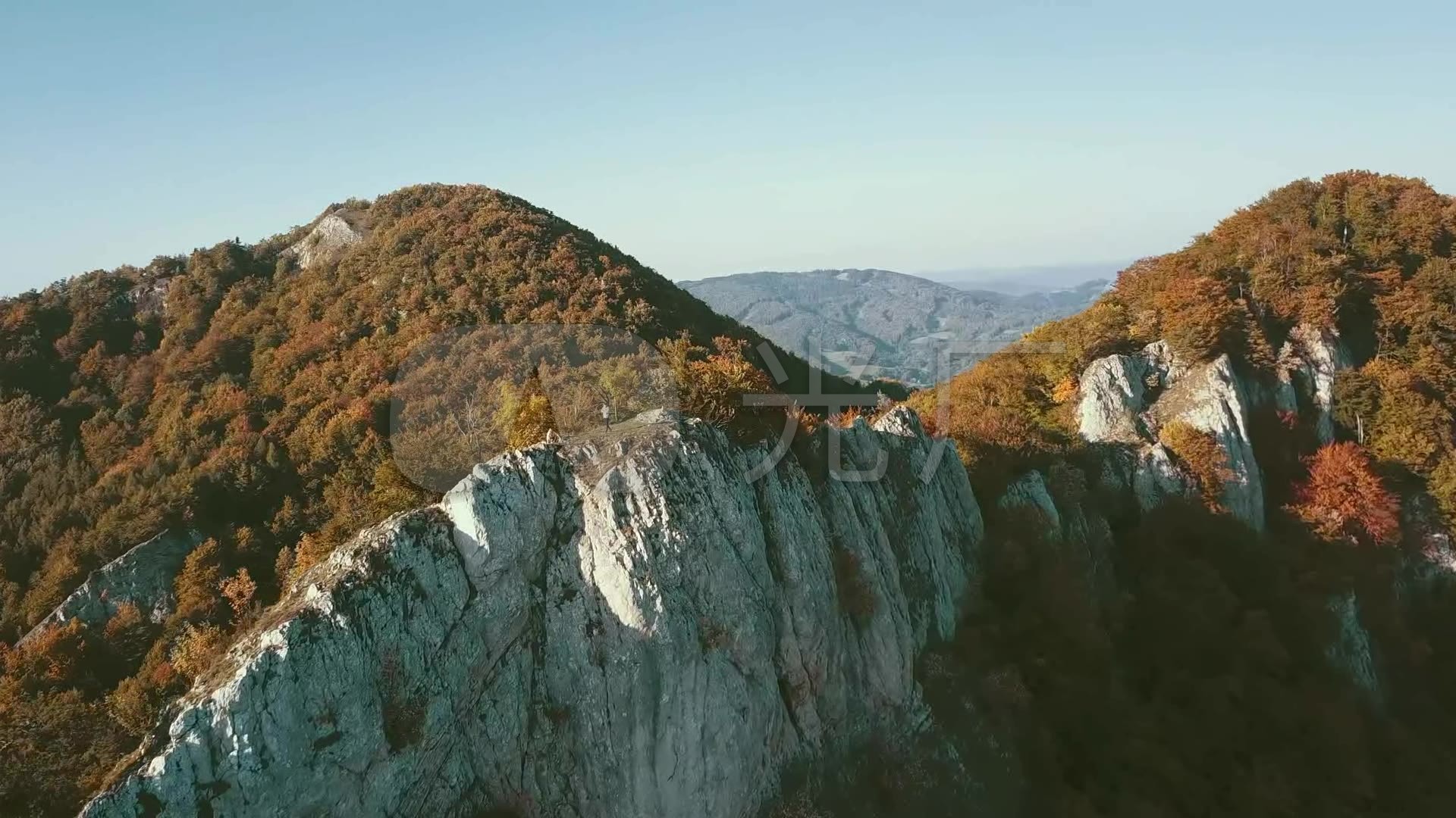 神奇的大自然山脉断层