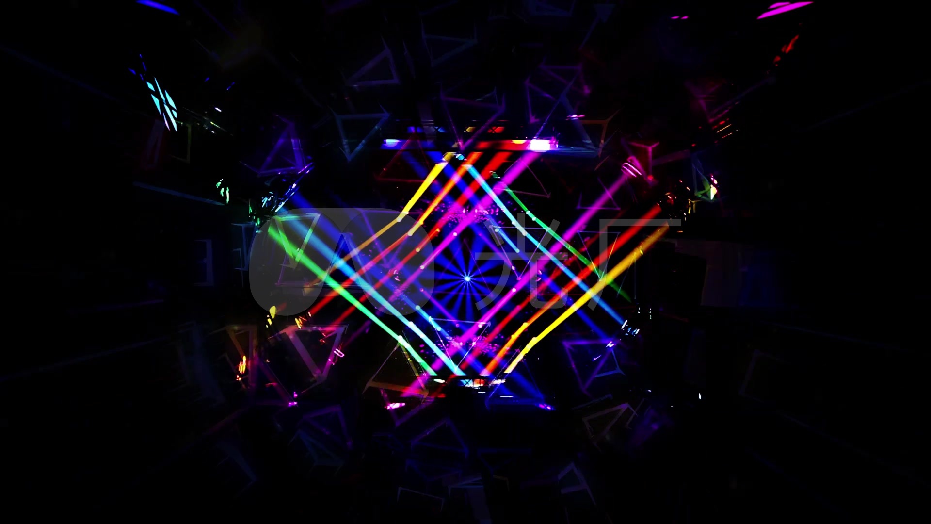 差一步dj舞台背景led夜店vj