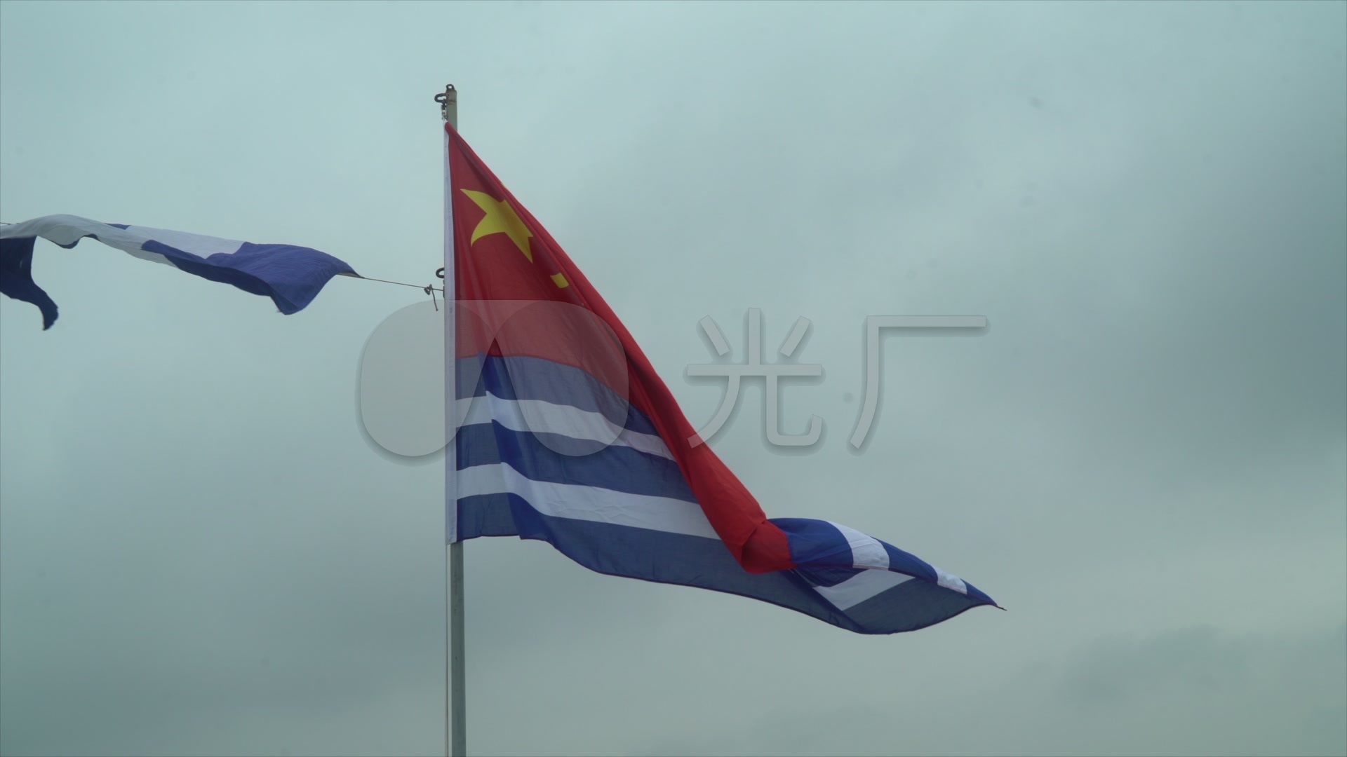 旗帜海军满旗军舰国旗军旗_1920x1080_高清视频素材