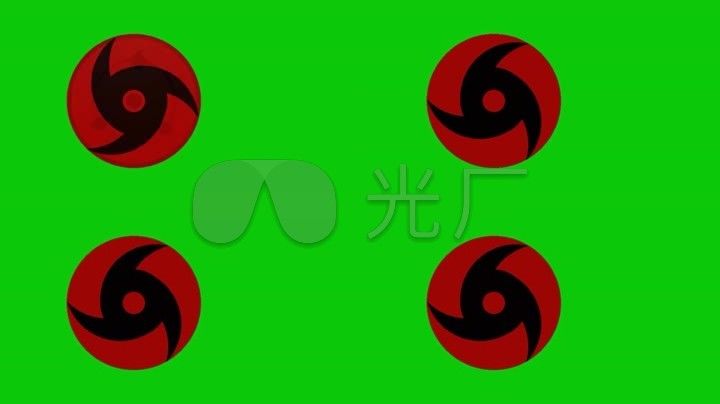 万花筒血轮眼特效素材