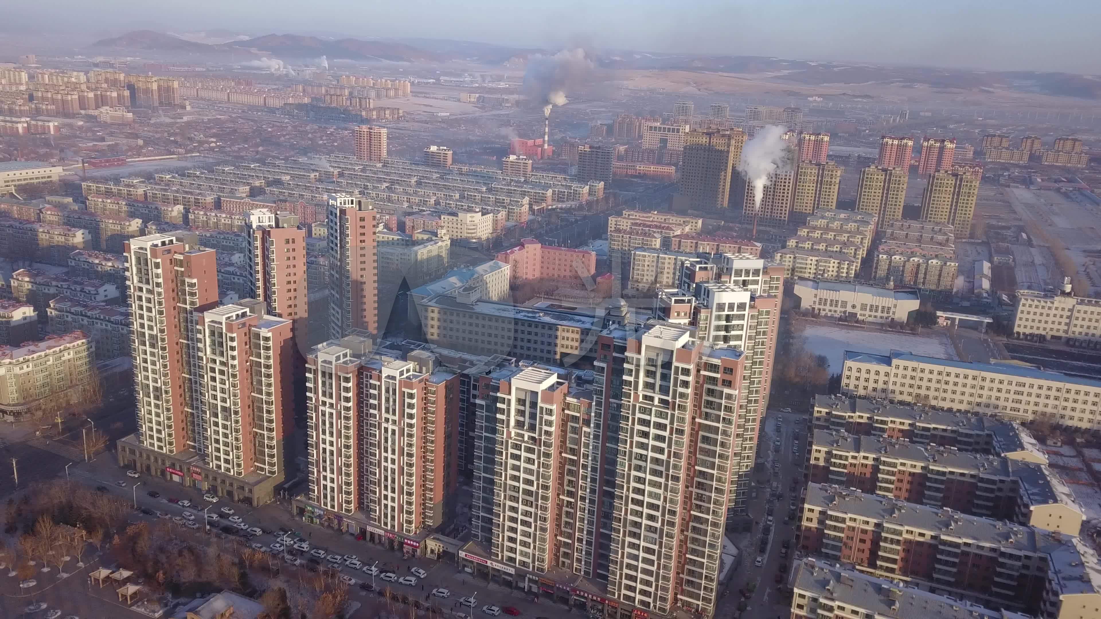 牡丹江海林海林市海林航拍海林海林