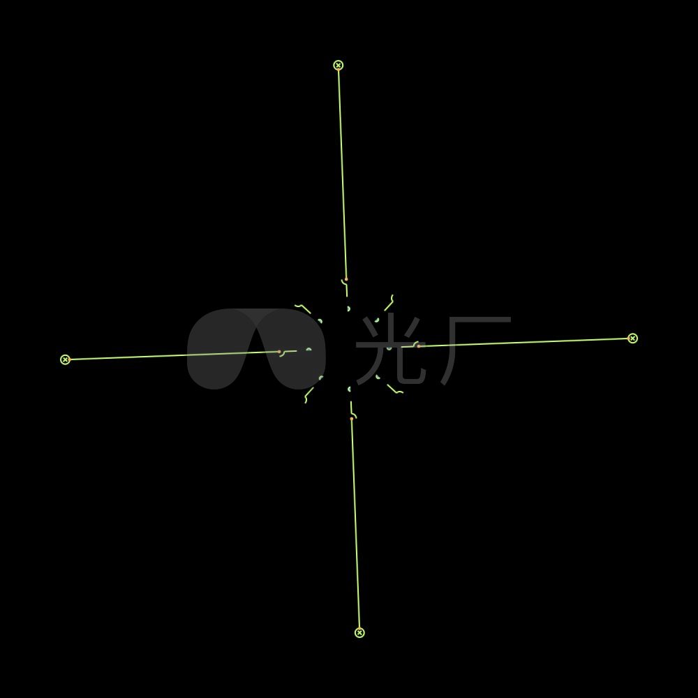 科技感十字坐标_1000x1000_高清视频素材下载(编号:)