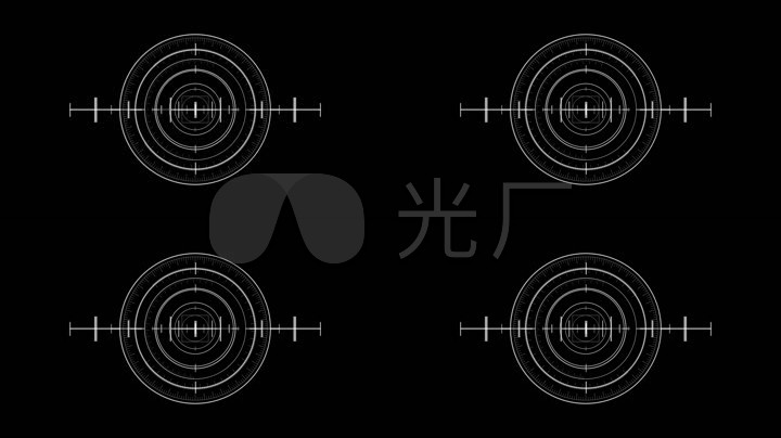 镜头 瞄准镜 刻度镜头 瞄准 定位