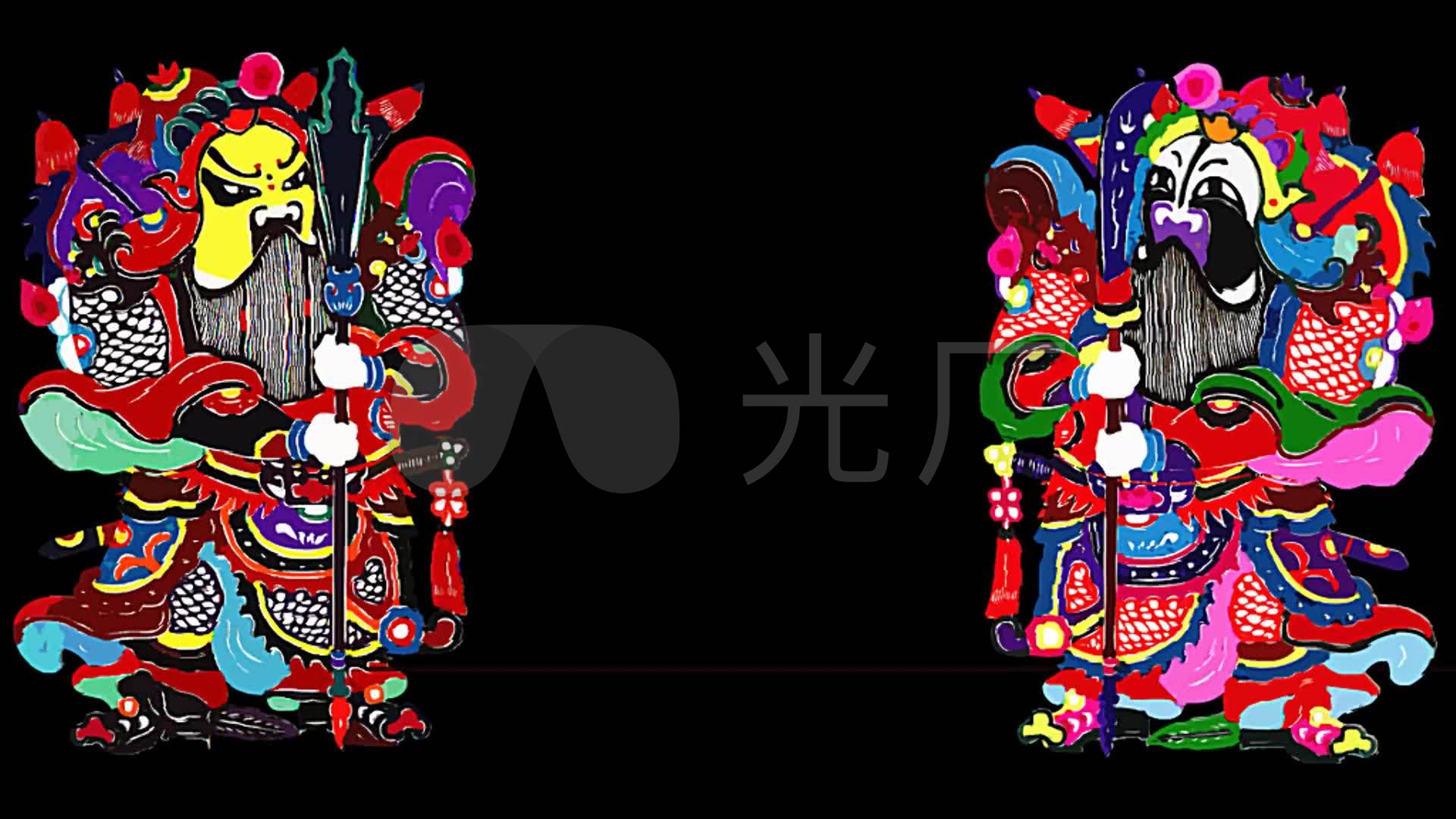 门神_1920x1080_高清视频素材下载(编号:2232003)__vj