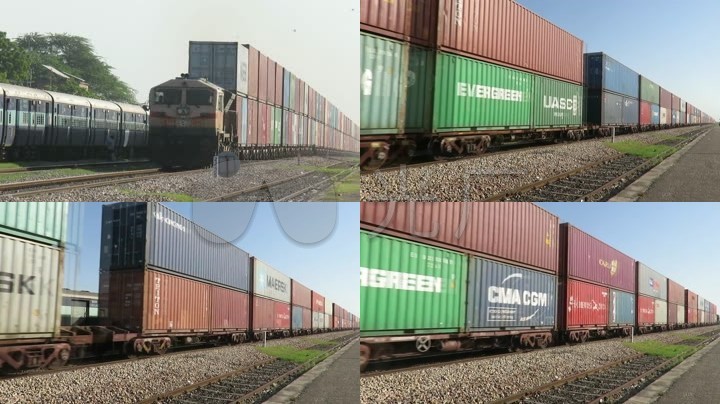 中老专线河南出口NBA押注平台至老挝万象铁路运输中老集装箱班列