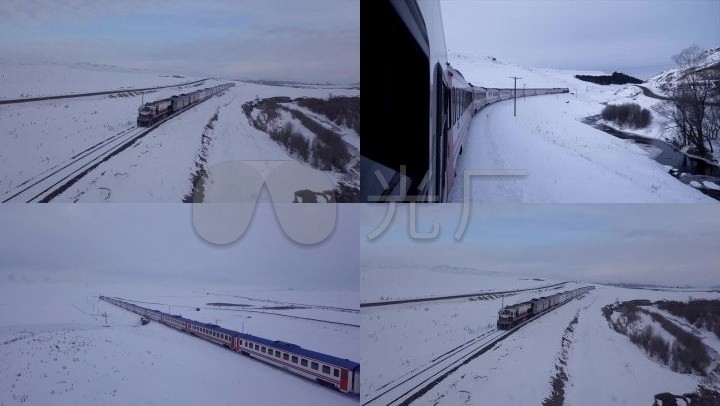 火车雪地行驶_1920x1080_高清视频素材下载(编号:2258490)_实拍视频