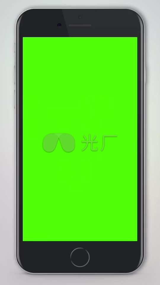 手机屏幕 手机模型 绿布素材