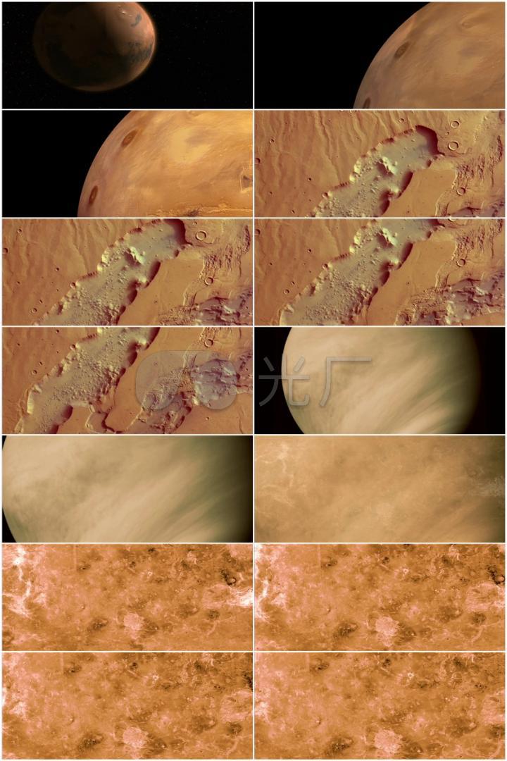 木星表面特写_1912x940_高清视频素材下载(编号:)