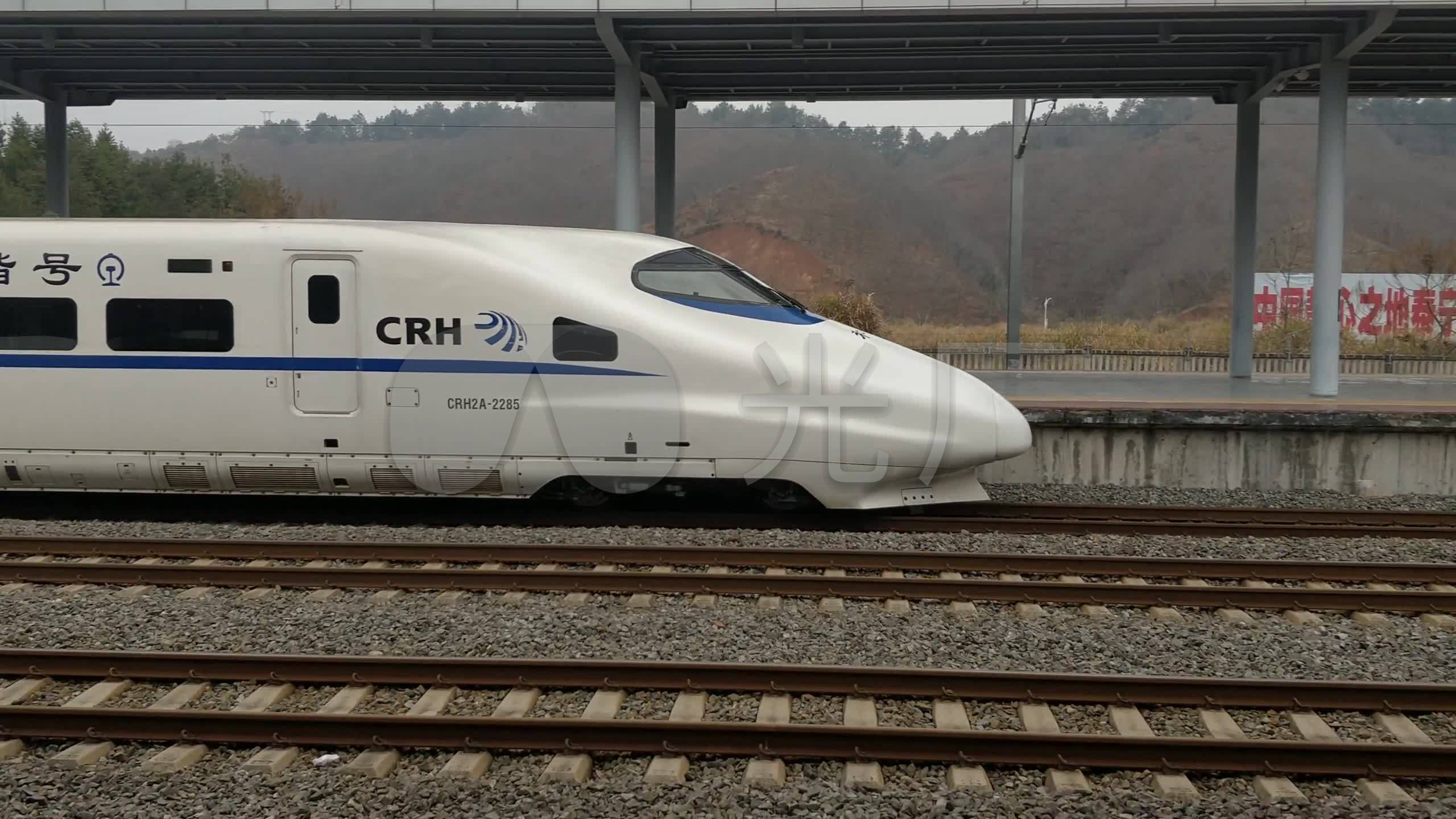 中国高铁crh2泰宁站_2560x1440_高清视频素材下载(:)