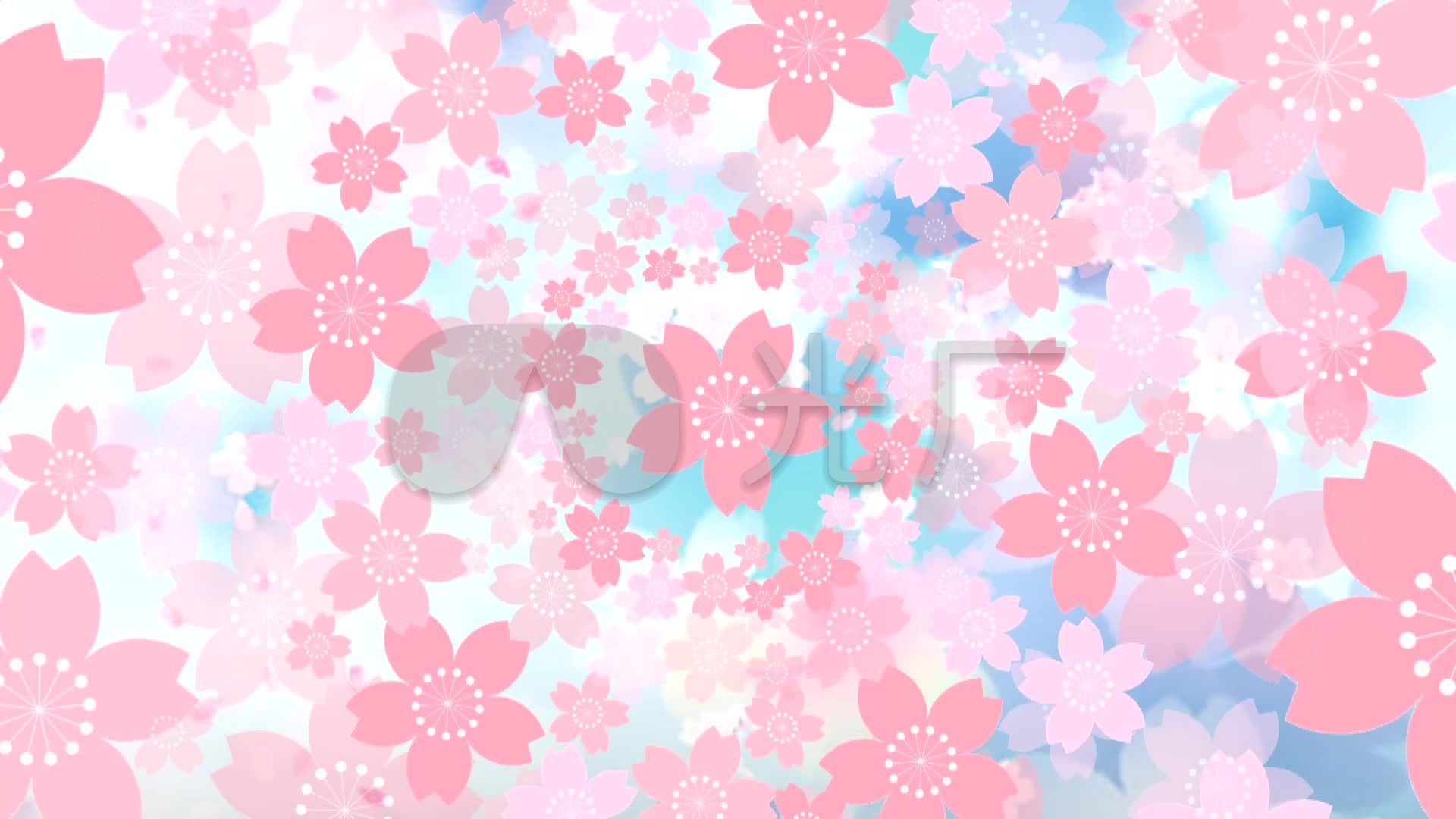 桃花朵朵开卡通版