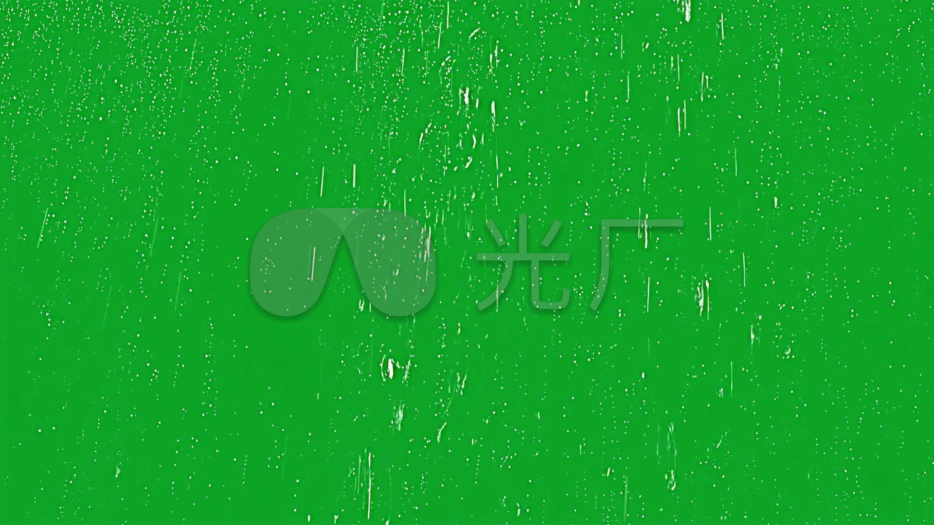 绿幕窗户雨滴特效素材_1920x1080_高清视频素材下载