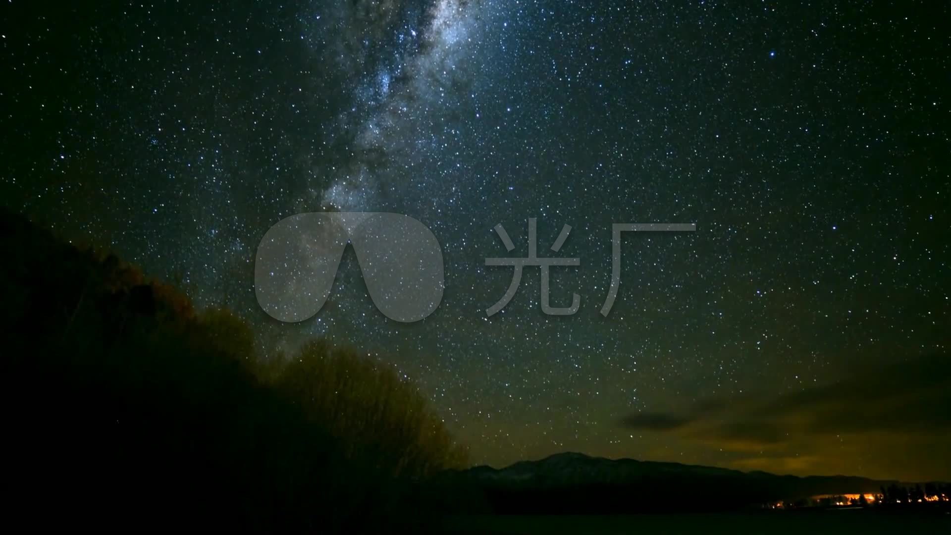 蒂卡普湖 星光 星空 夜空 延时摄影 夜晚