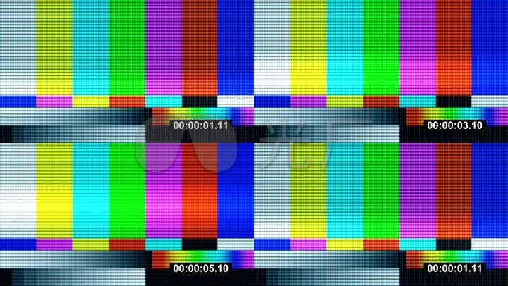 电视测试画面视频