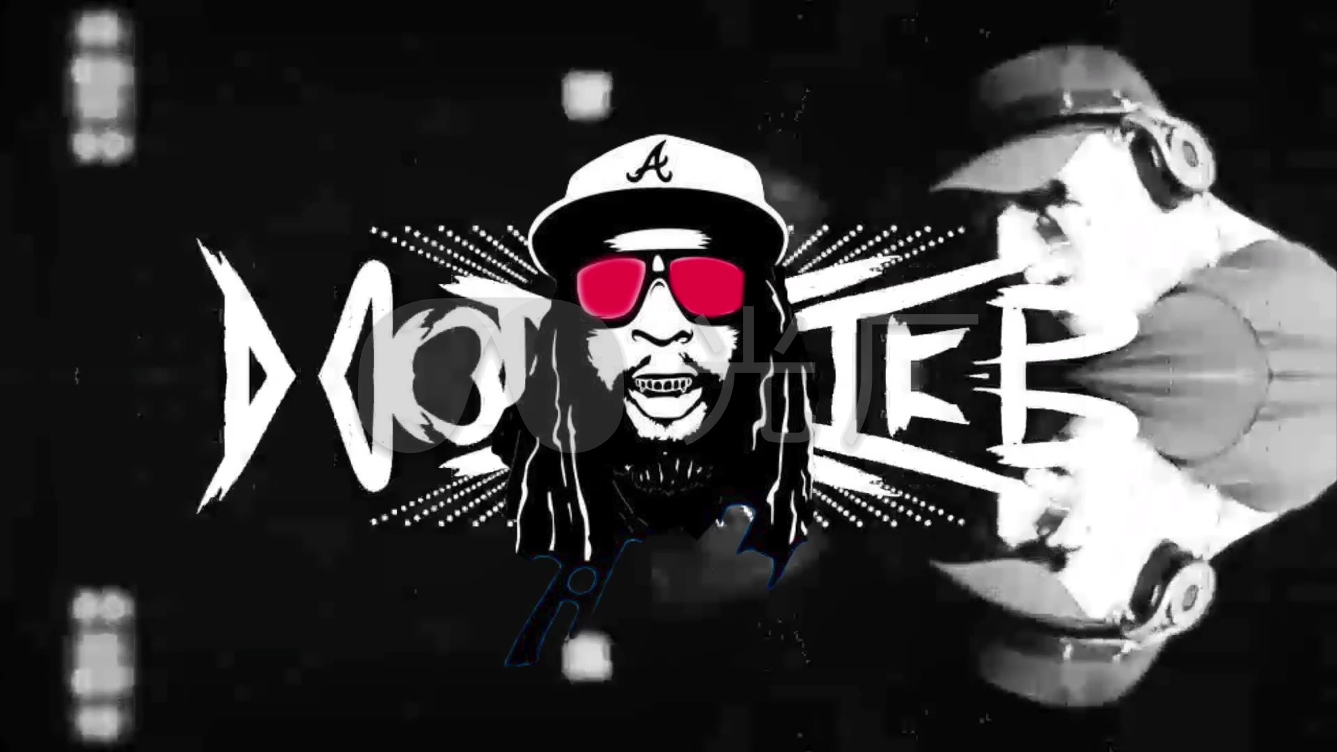 hiphop壁纸1080,hiphop壁纸高清 暴力mc卡通嘻哈hippop_1920x1080_高清视频素材下载