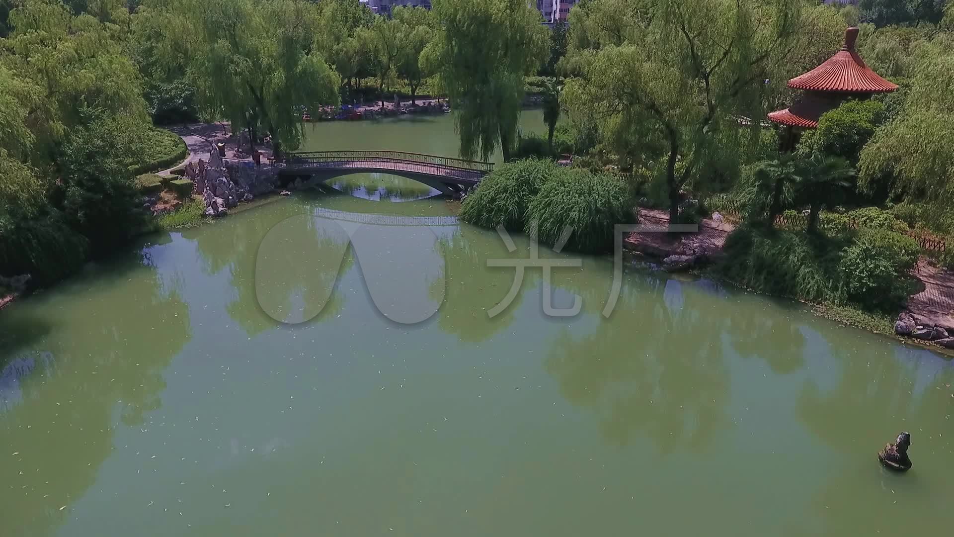 洛阳西苑园林航拍2