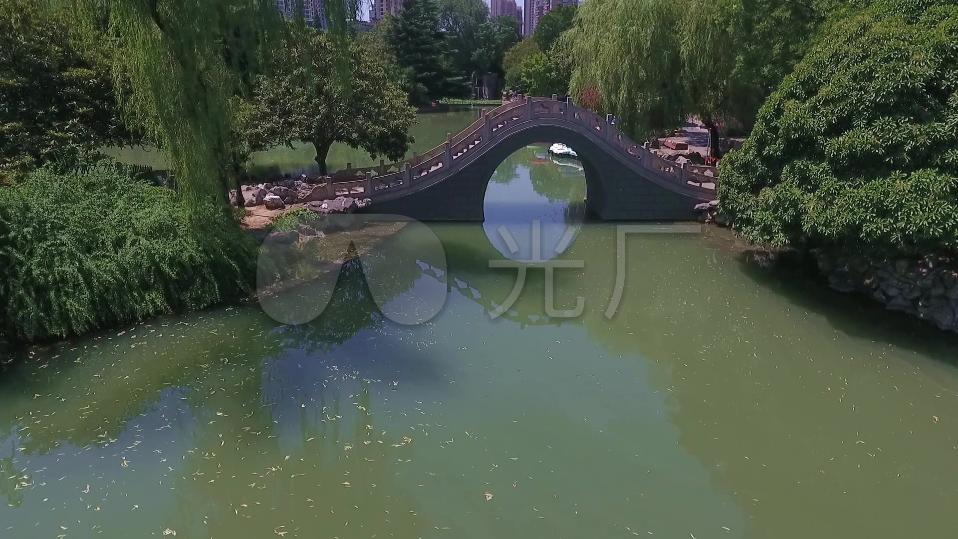 洛阳西苑园林航拍2