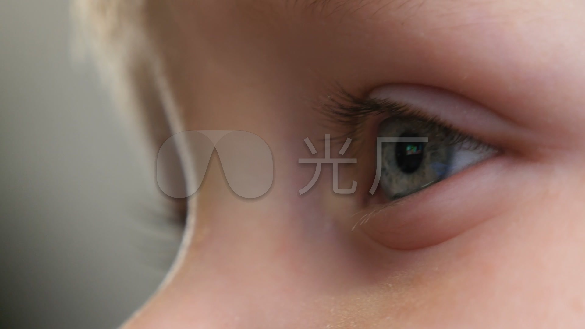 男孩小男孩孩子大眼睛清澈眼睛瞳孔_1920x1080_高清