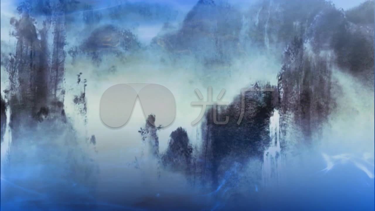 古筝古琴演奏《阳关三叠》背景视频