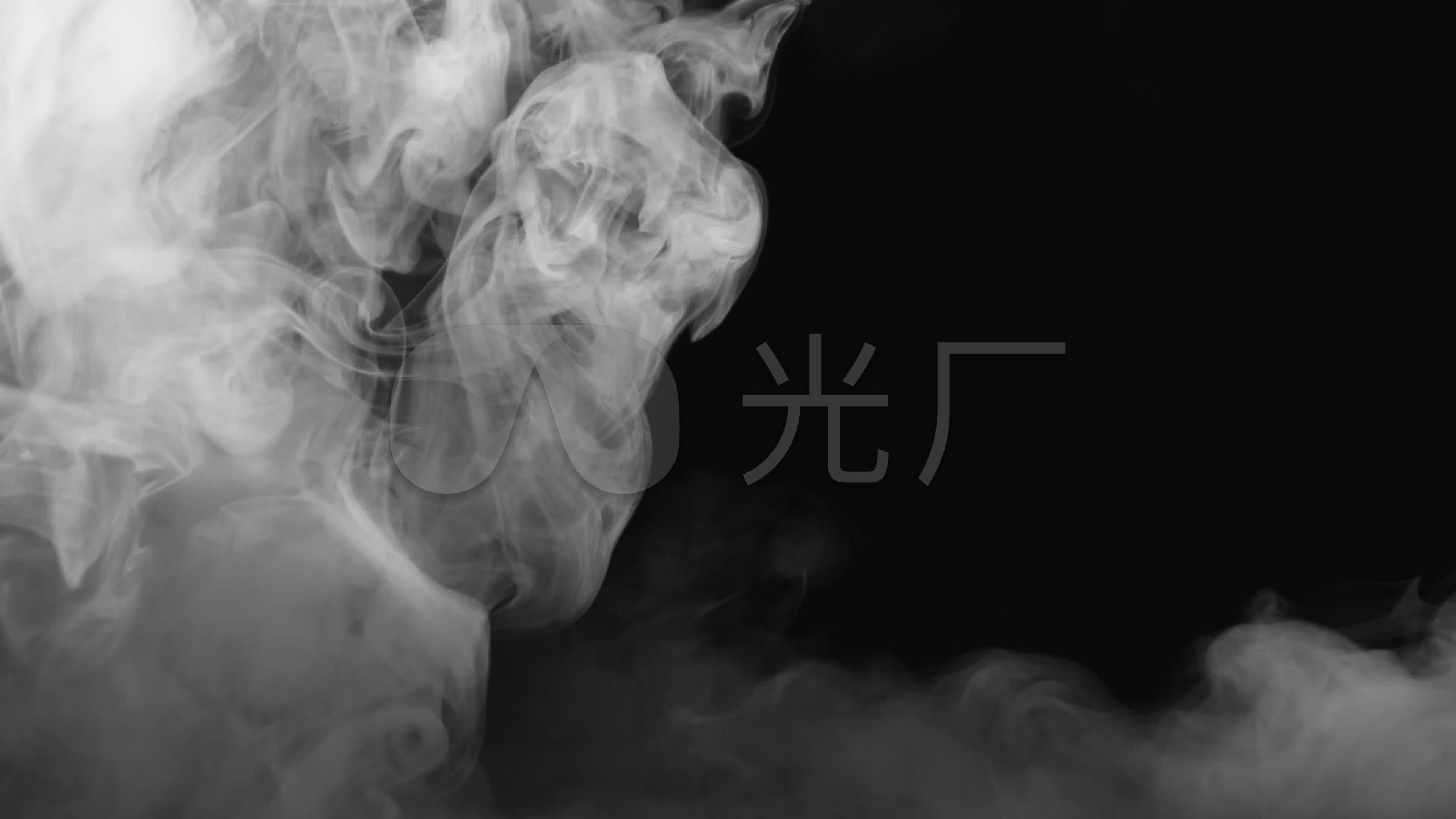 【4k】烟雾缭绕_3840x2160_高清视频素材下载(编号:)
