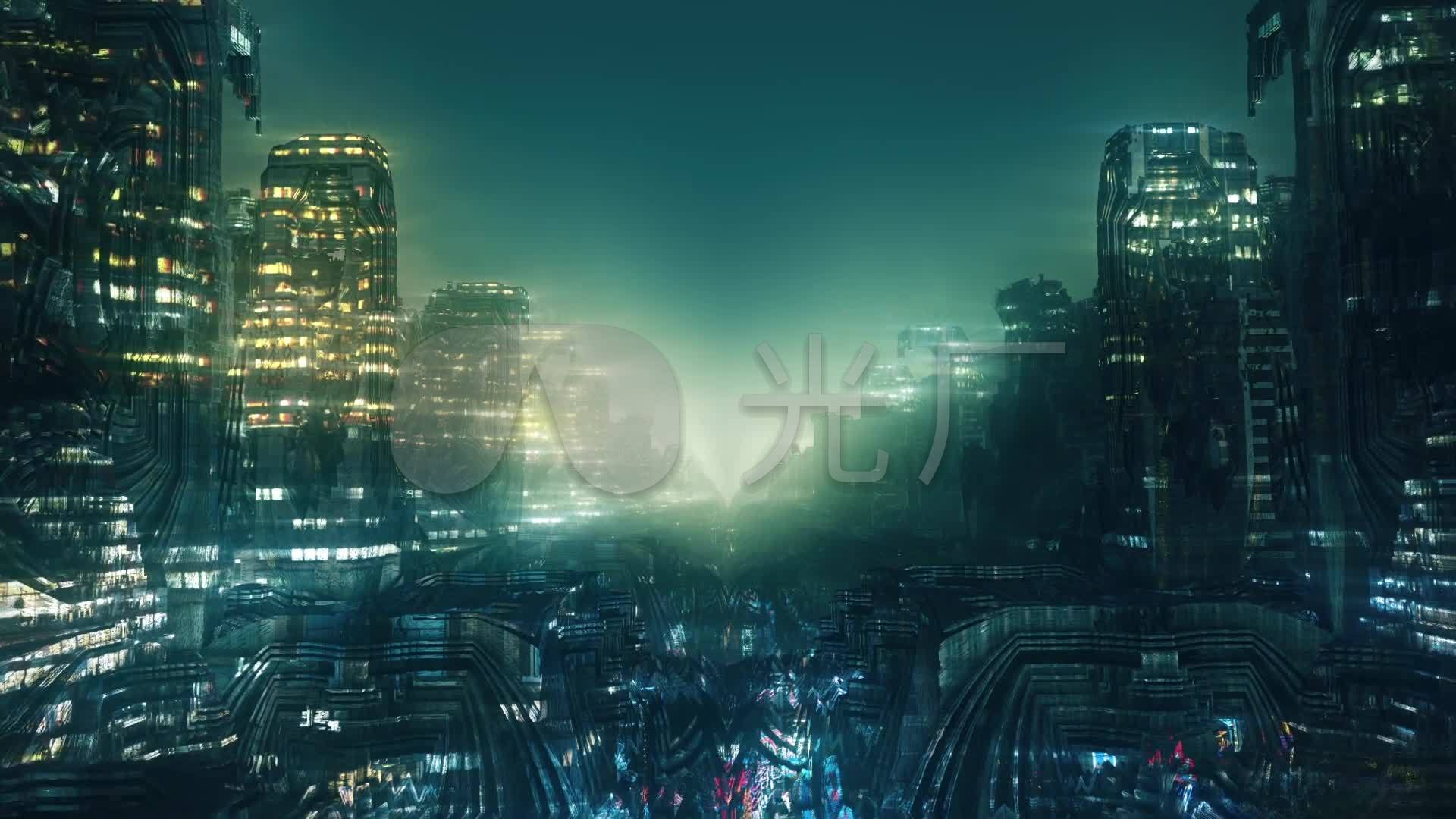 1920X1080壁纸科幻,1920*1080壁纸二次元 唯美科幻梦幻城市led背景视频素材_1920x1080_高清(:)