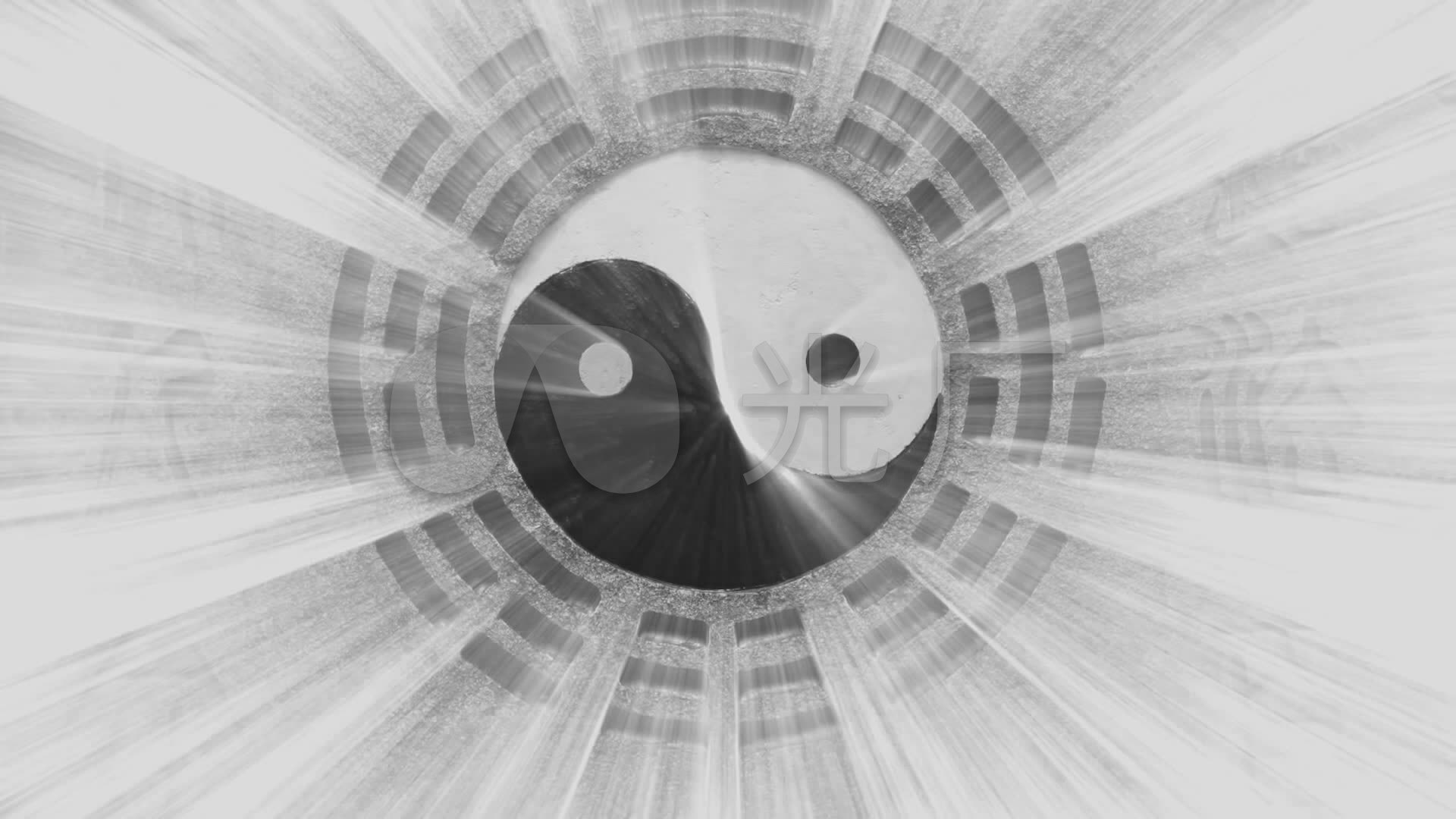 太极八卦图与人体穴位