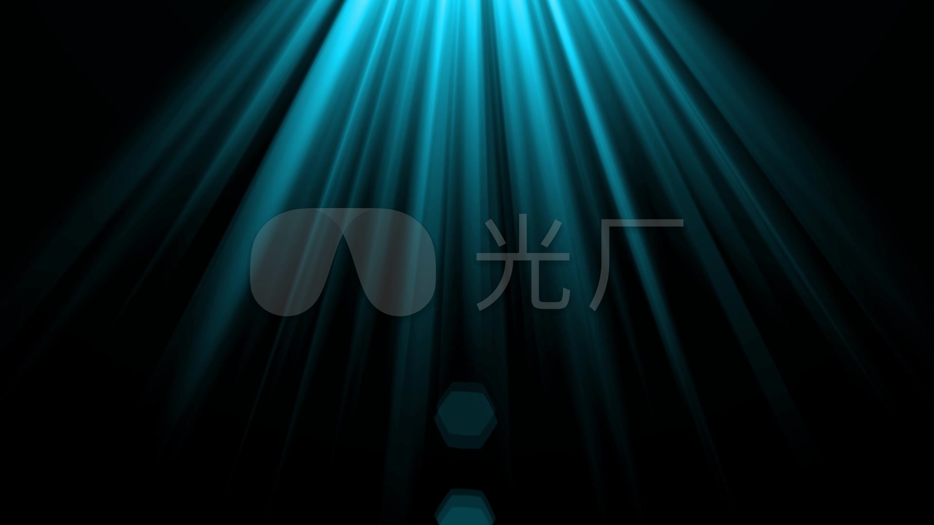 顶光光线合成素材