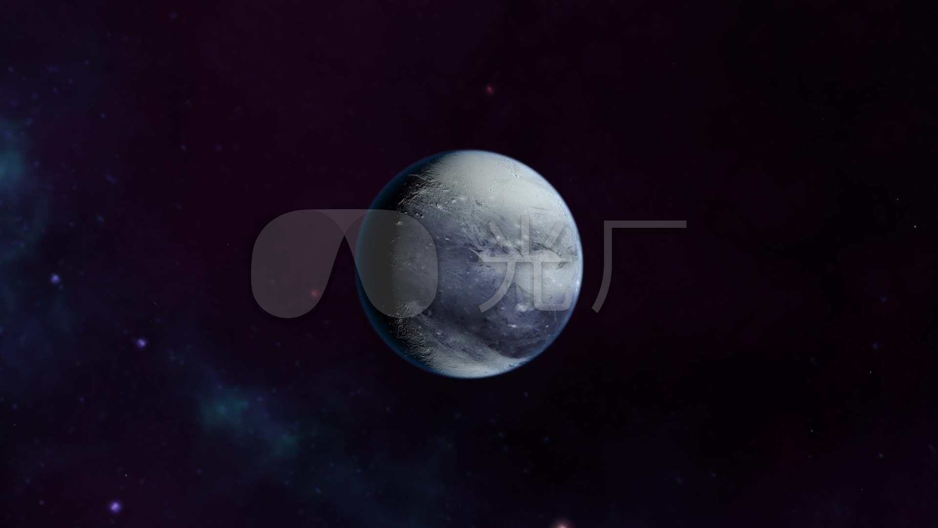 水星自转宇宙太空水星全景素材