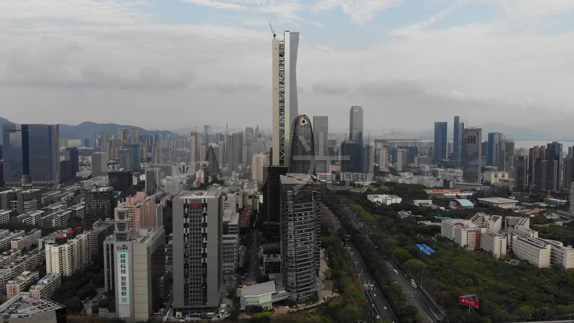 深圳南山区航拍