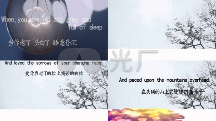 英文诗_1920x1080_高清视频素材下载(编号:2476908)_舞台背景_vj师网