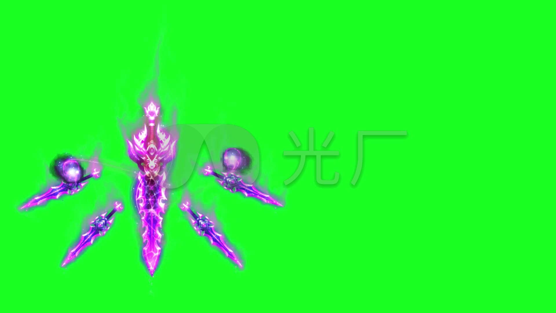 幽冥圣剑阿瓜酱素材_1920x1080_高清视频素材下载(:)