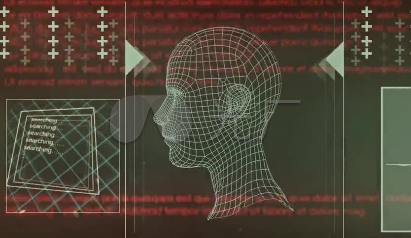 人脸识别3d医疗人物头像扫描