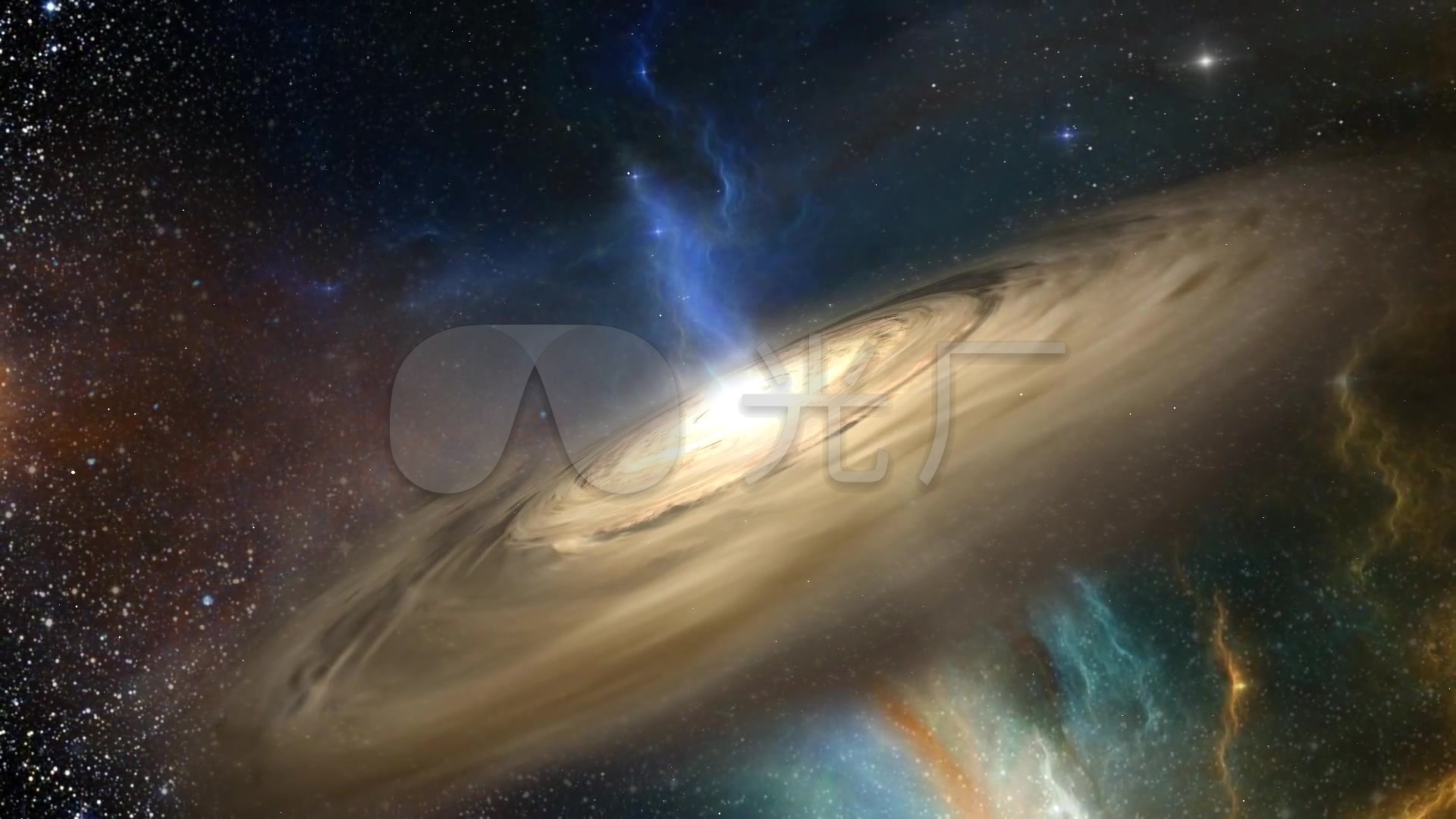 唯美梦幻宇宙星空星光太空银河系行星