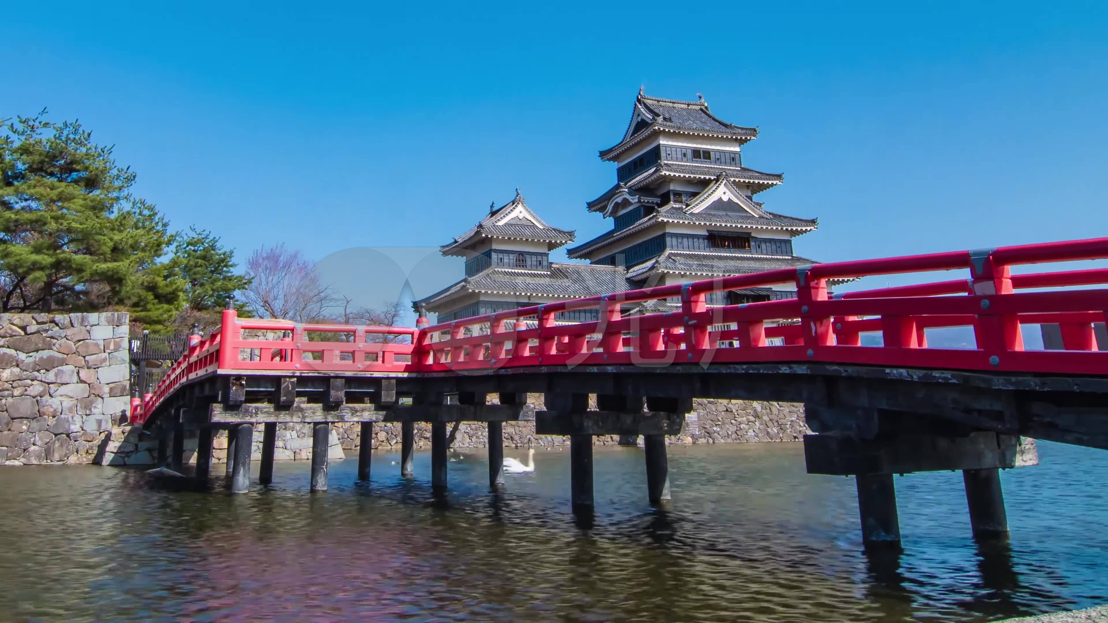 日本名古屋雪山市区街道樱花云海河流星空_3840X2160_高清视频素材下载(编号:2500164)_实拍视频