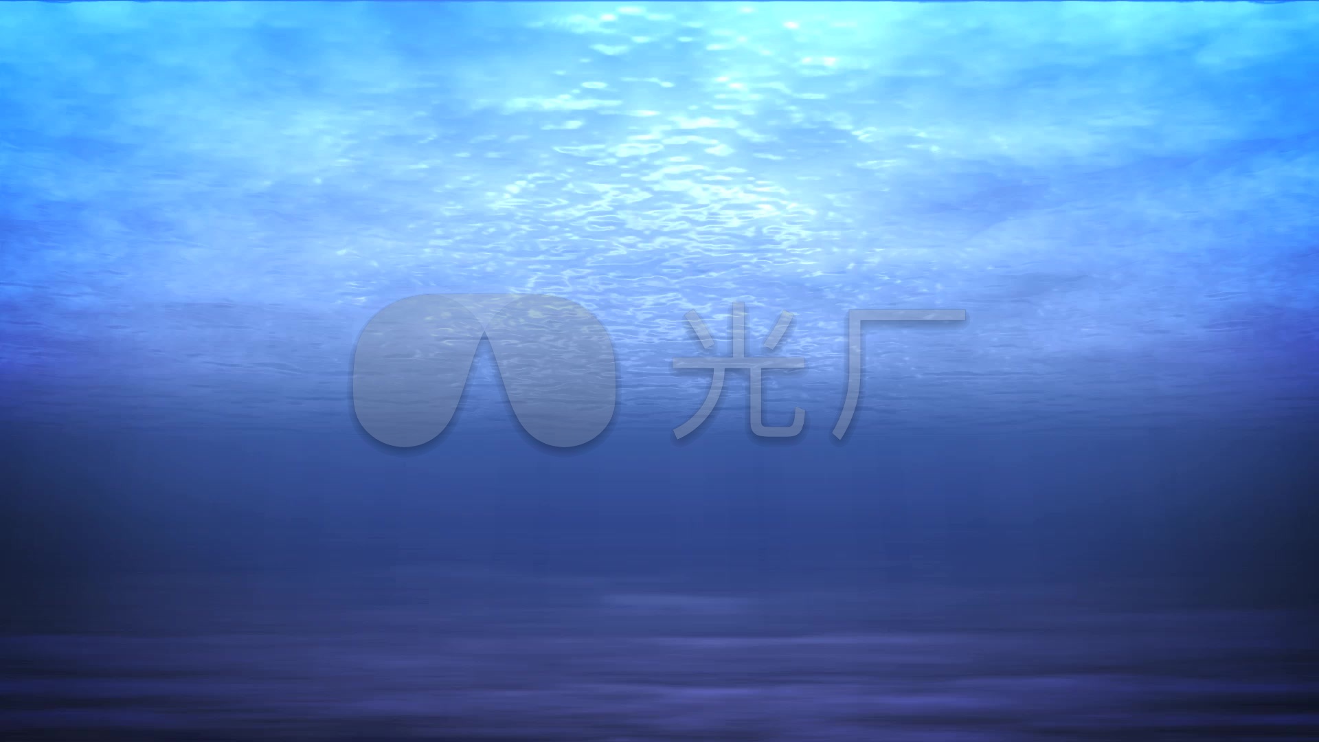 海底海水视频素材_led动画背景