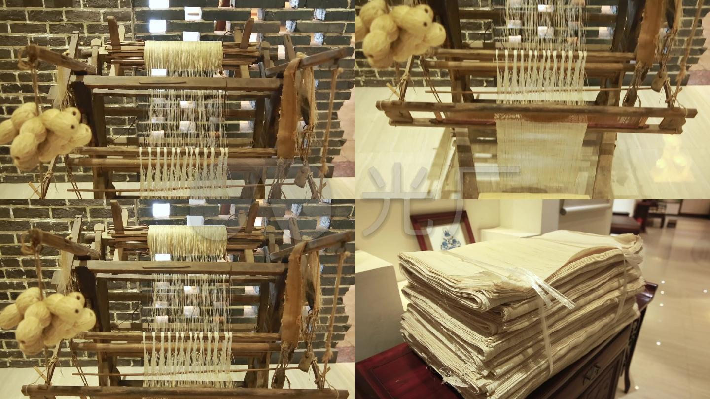 夏布织布工具