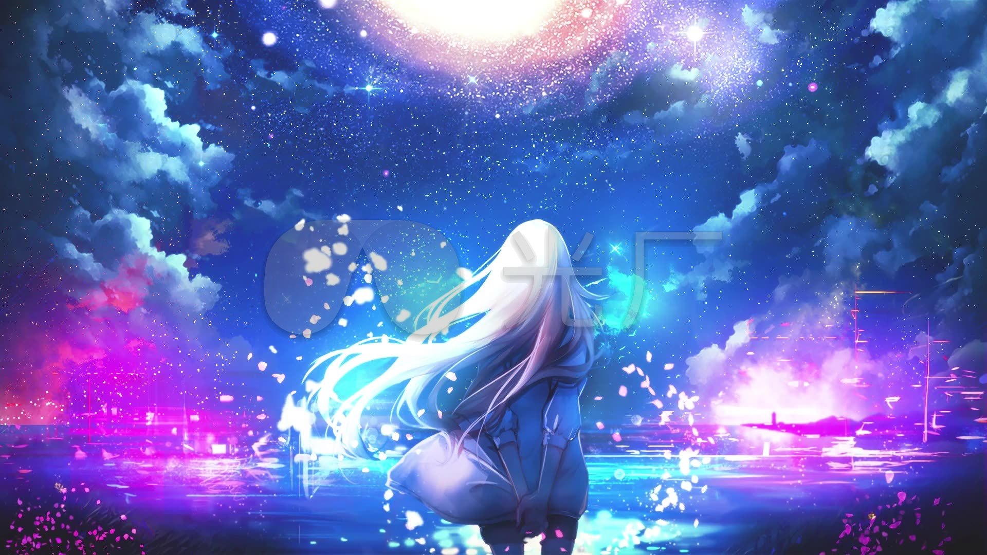 二次元1920x1080,1920*1080电脑壁纸漫画 唯美二次元_1920x1080_高清视频素材下载(编号:)_舞台