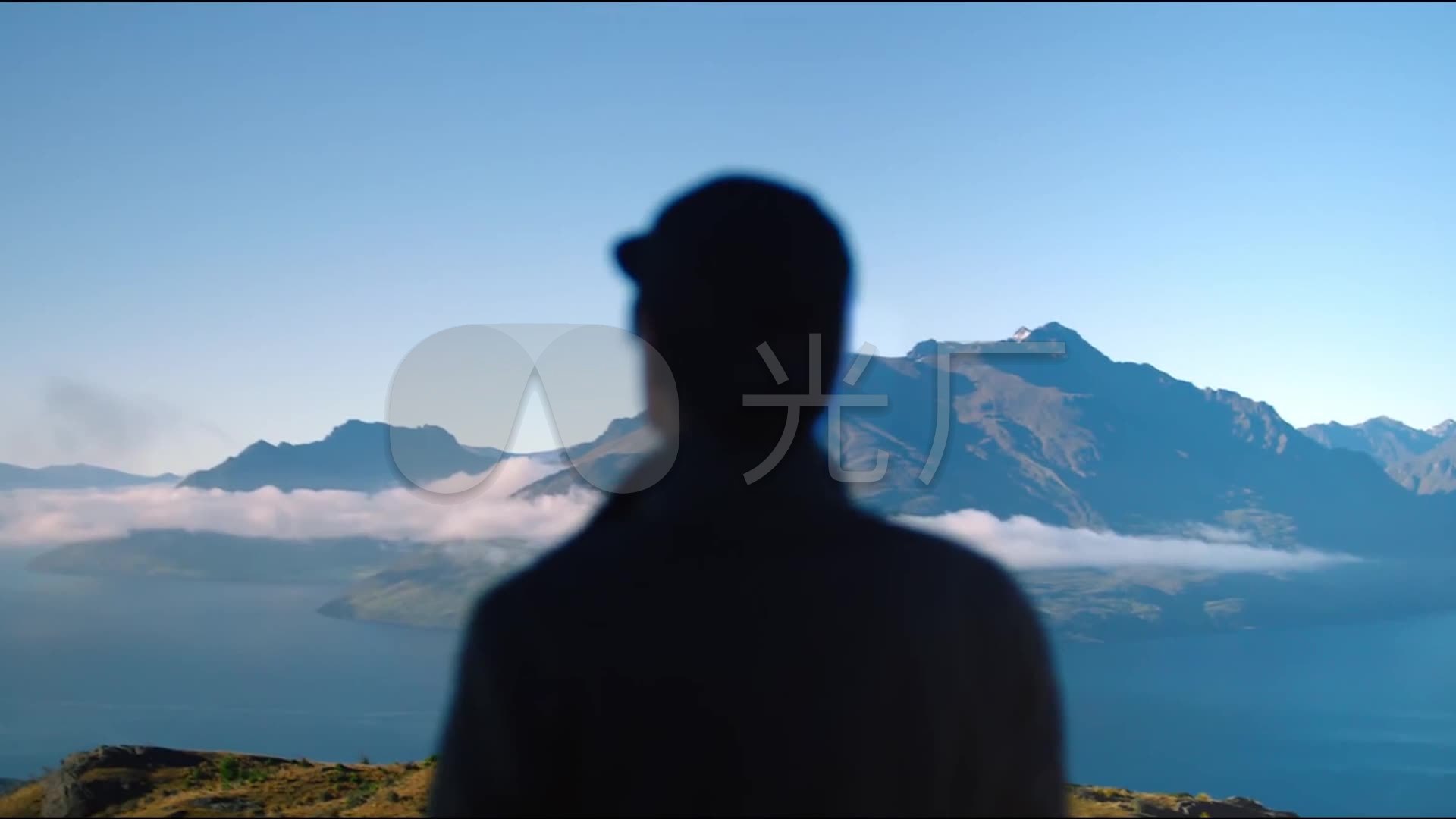 人文意境登山丛林骑马_1920x1080_高清视频素材下载