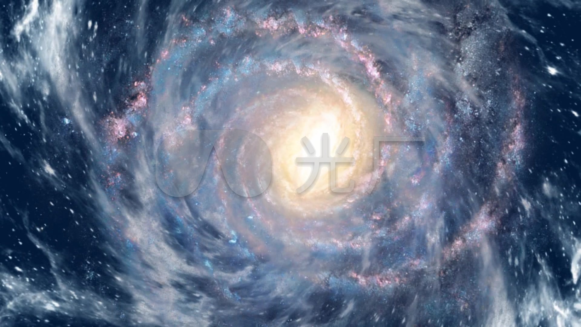 1080P电脑壁纸星空,电脑桌面壁纸 清新 高清1080p宇宙星系运转素材_1920x1080_高清视频素材
