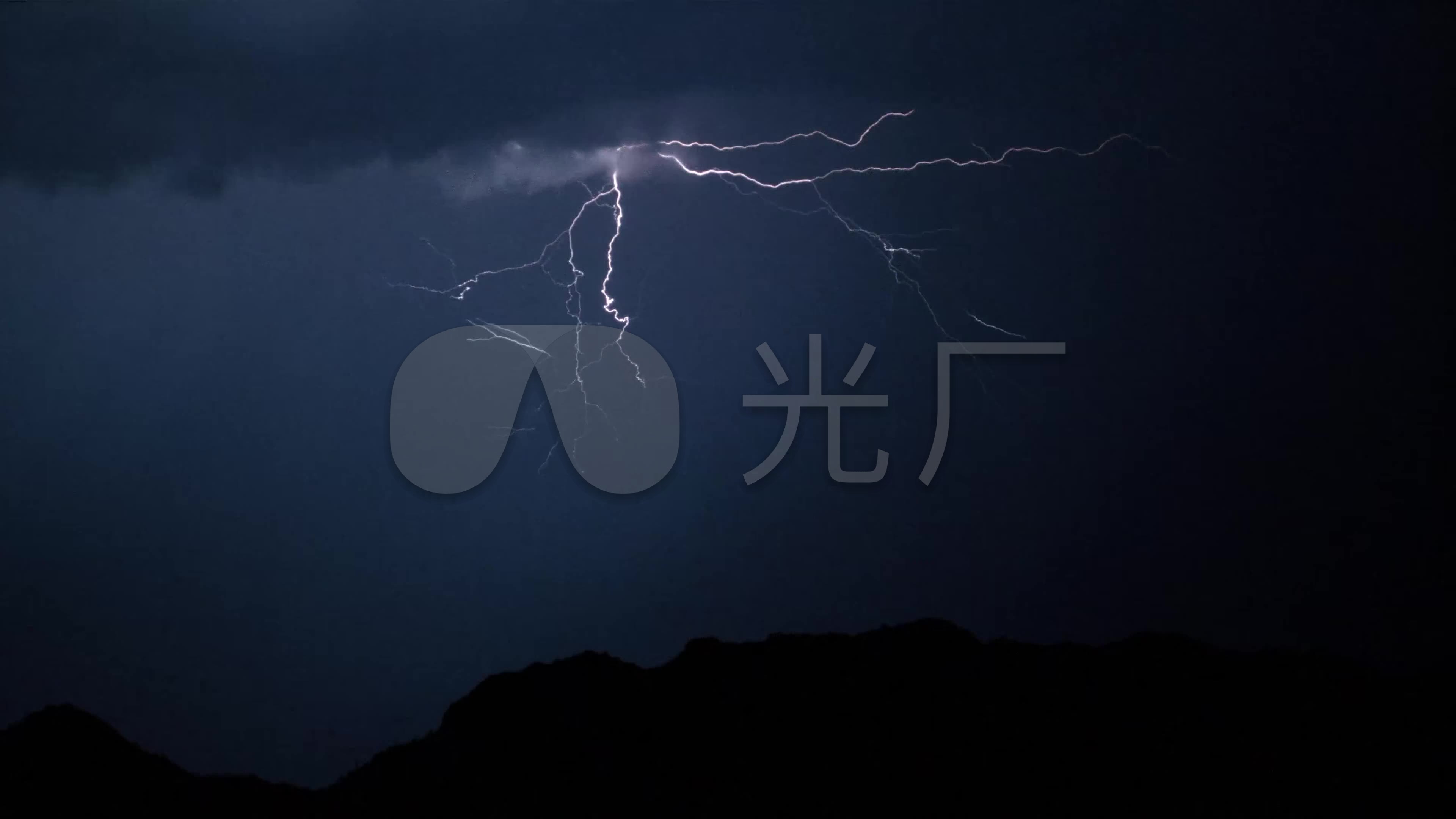 4k乌云雷电雷暴闪电_3840x2160_高清视频素材下载(:)