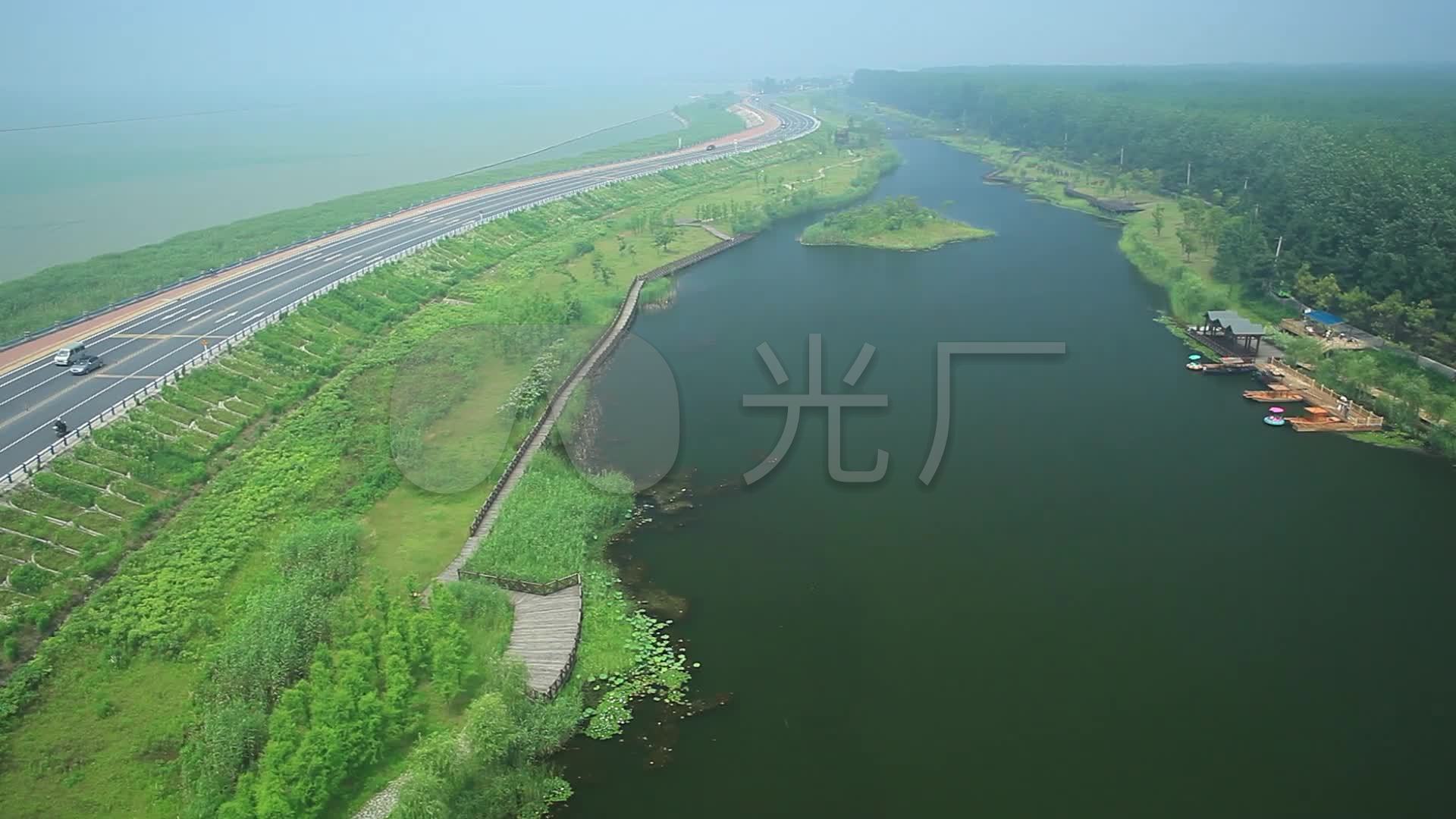 巢湖环湖大道湿地公园