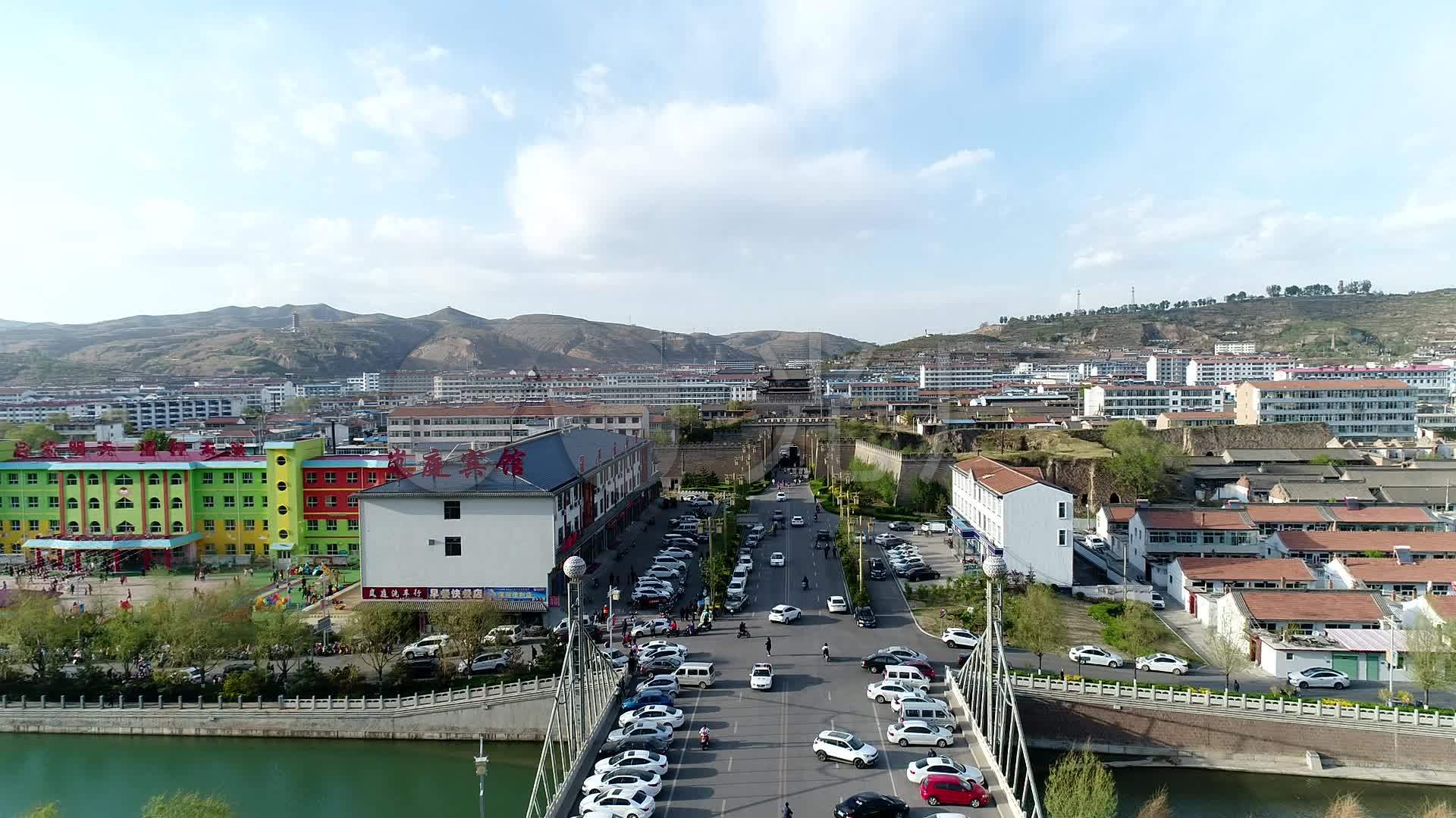航拍山西忻州岢岚县14