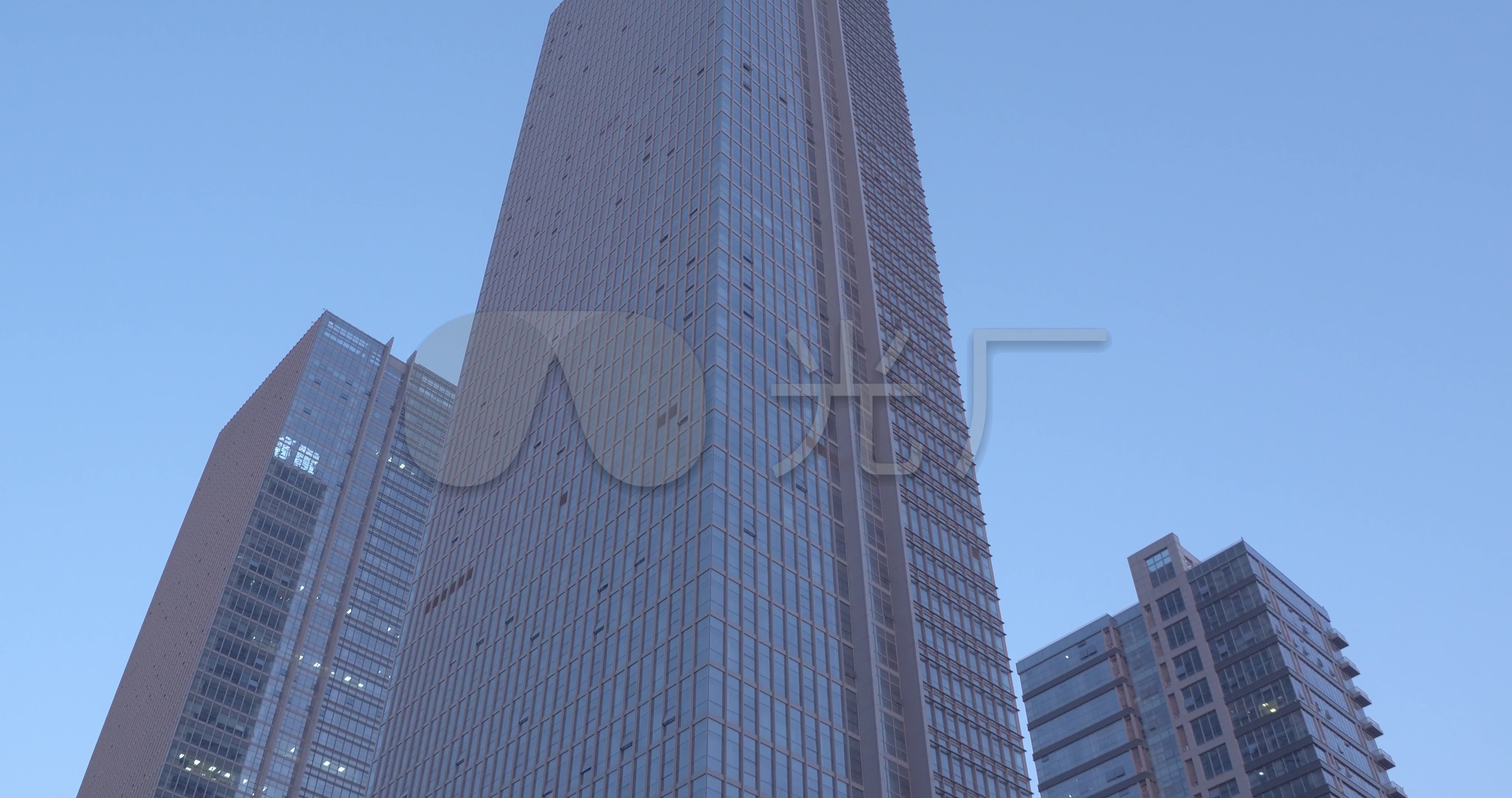济南山东鲁商集团大楼1_4096x2160_高清视频素材下载