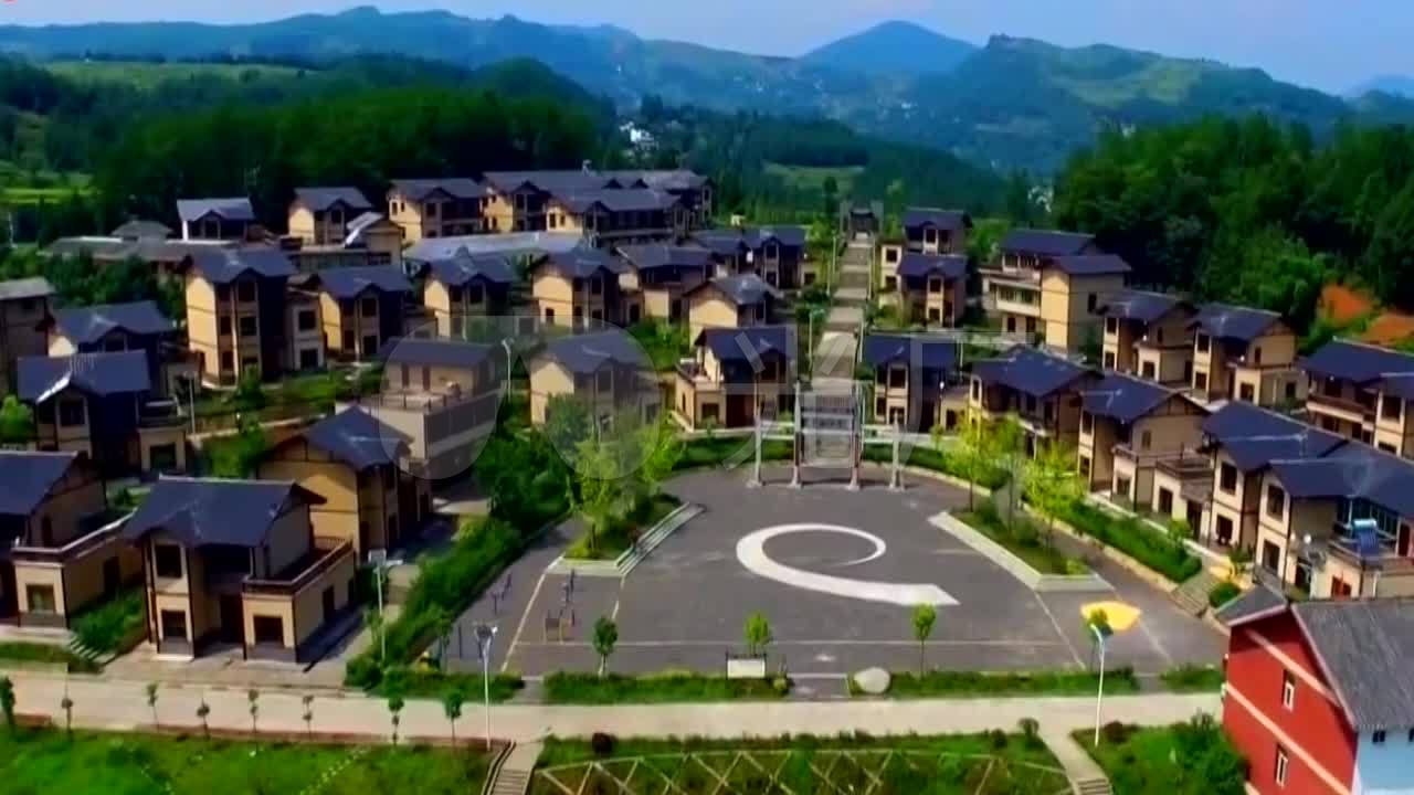 农村新面貌脱贫攻坚成果村民聚居地建设