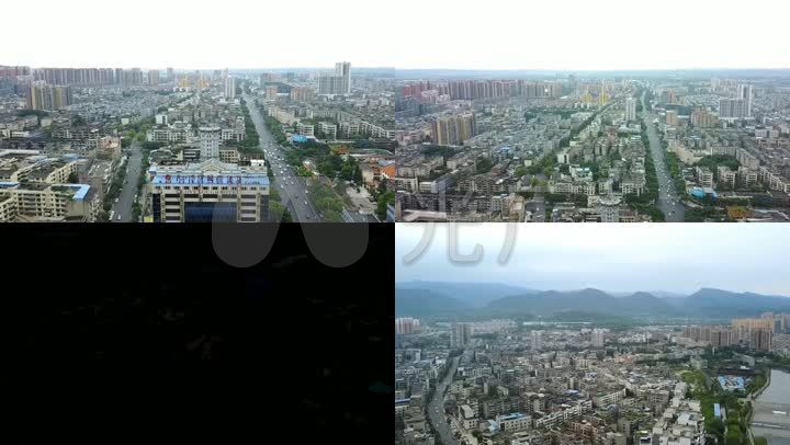 2008年房屋航拍,2008年航拍图 四川 峨眉山市 城市 房屋 建筑 航拍 高楼