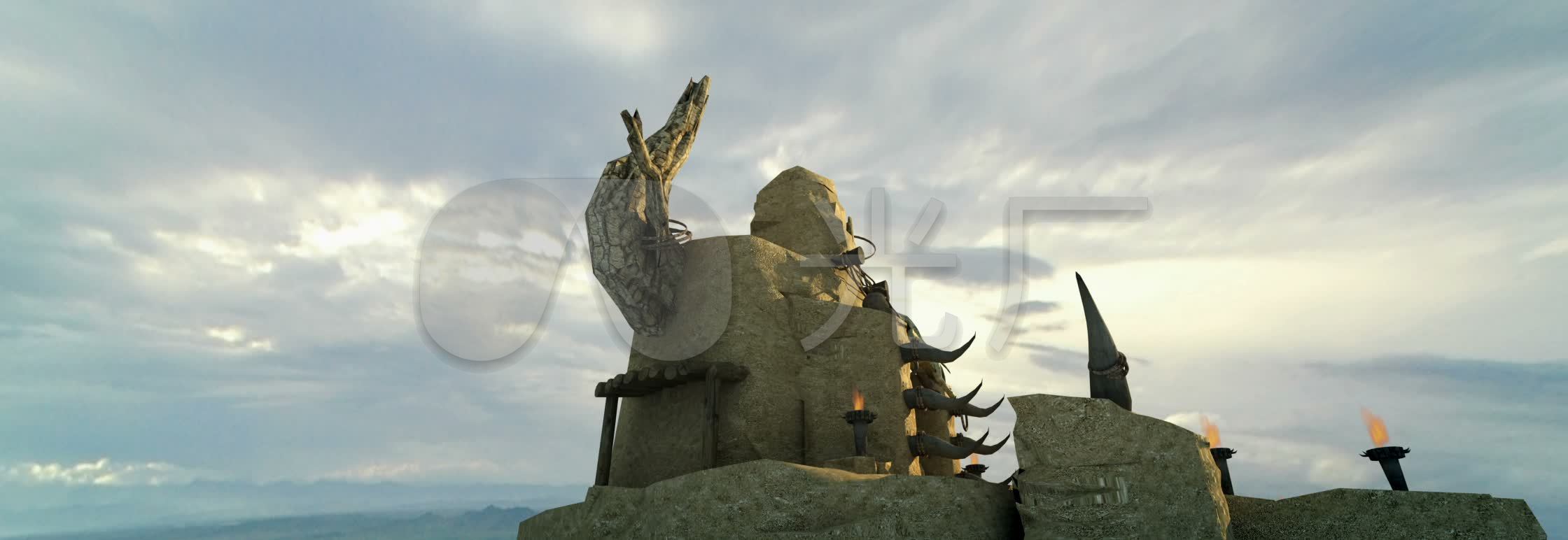 古代高清,祭祀_2240X772_图腾视频素材下载(摔视频绊图片