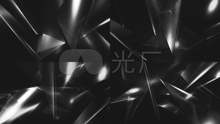 玻璃质感视频素材