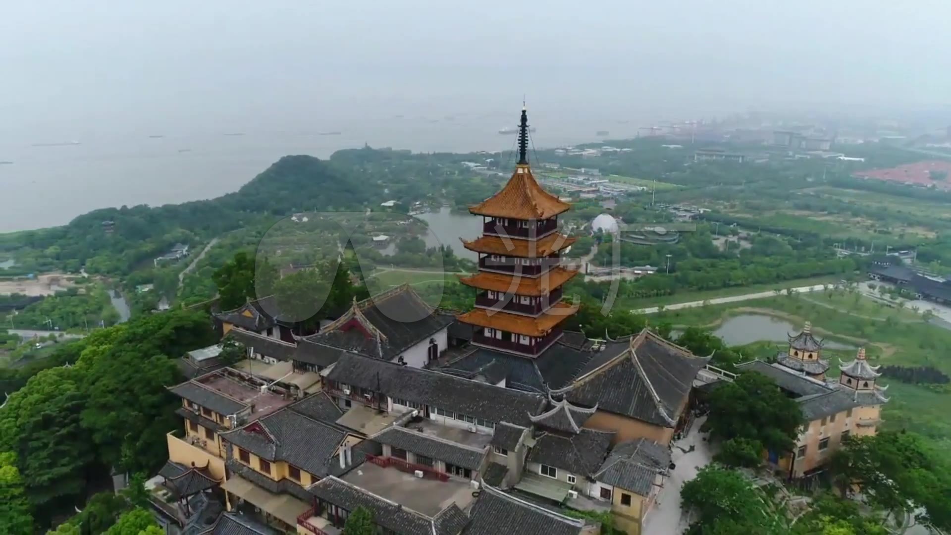 狼山风景区_1920x1080_高清视频素材下载(编号:)_实拍
