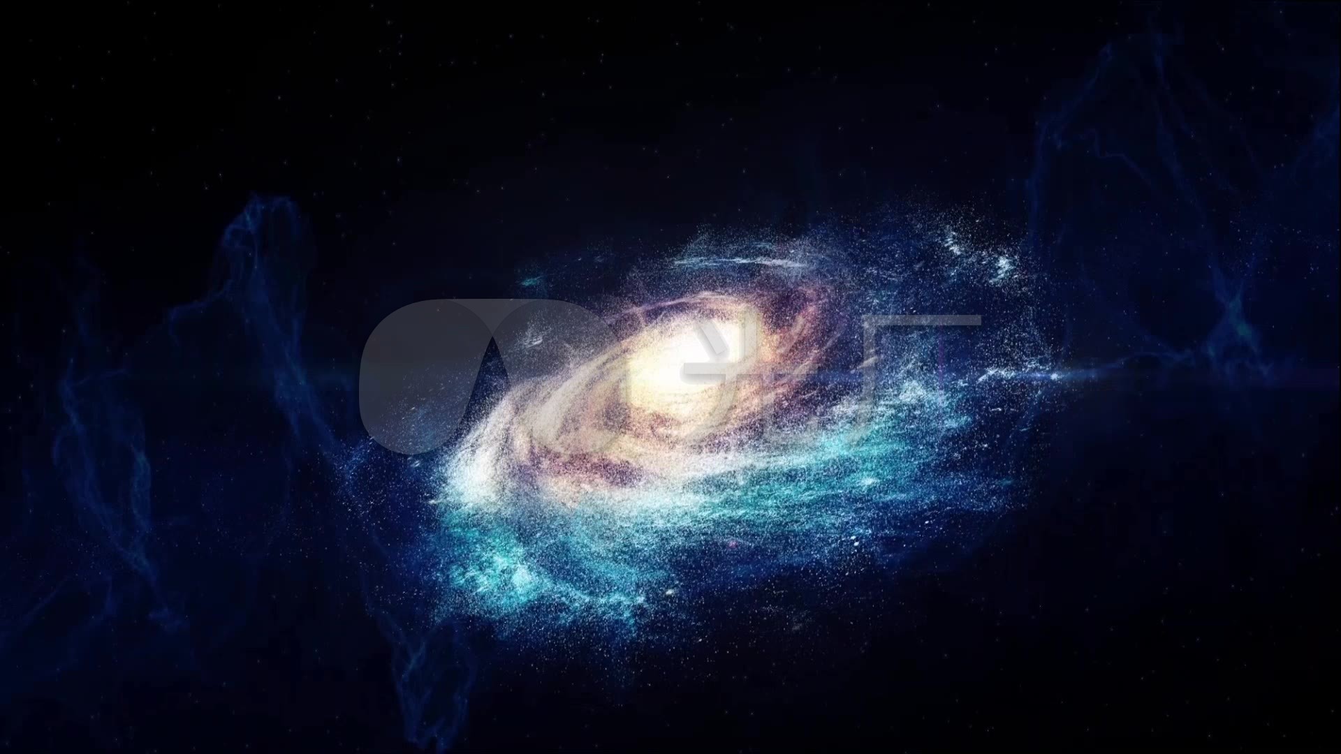 宇宙银河系生命萌芽孢子地球极光