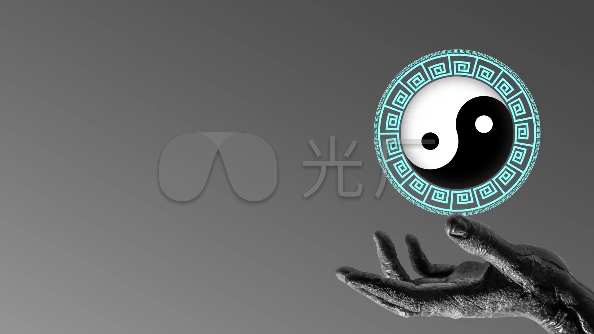 太极八卦图案