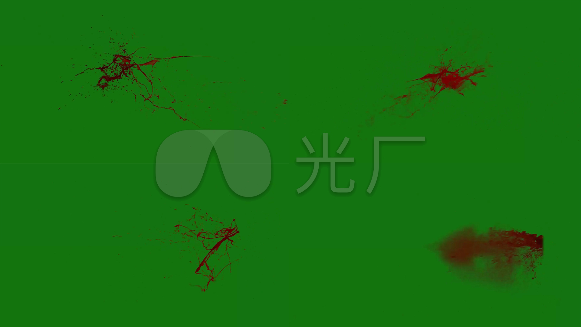 残酷战争战乱绿屏绿幕抠图绿幕抠像绿色背景透明通道特效绿幕素材合成